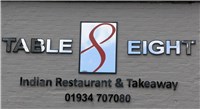 Table Eight – <strong>Indian Restaurant and Takeaway</strong>